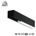 Profilé aluminium carré noir 50x50 pour led